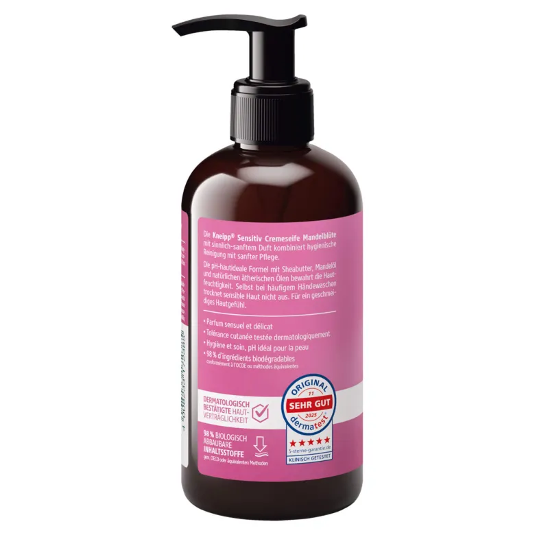 Kneipp Sensitiv Cremeseife Mandelblüte, 250 ml