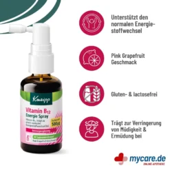 Kneipp Vitamin B12 Energie Spray, 30 ml