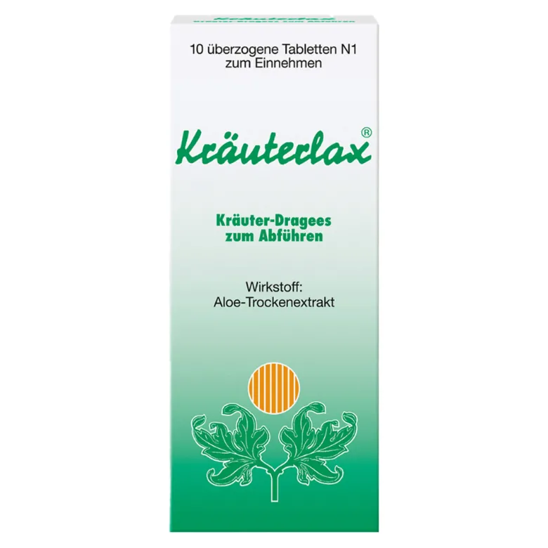 Kräuterlax Dr. Henk 15 mg Kräuterdragees, 10 St