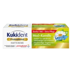 Kukident Haftcreme Med + Kamille, 40 g