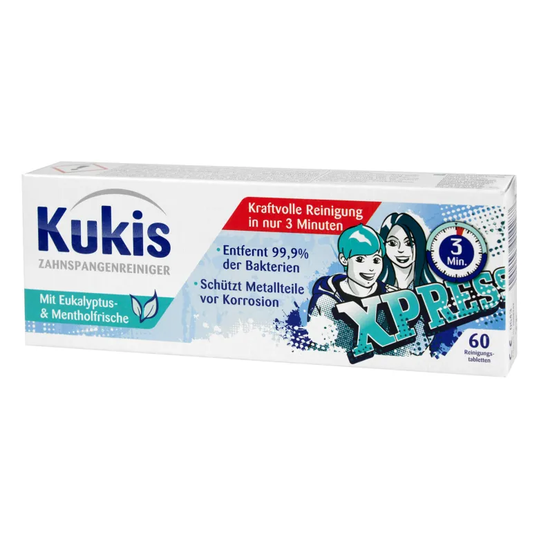 Kukis Zahnspangenreiniger, 2X30 St