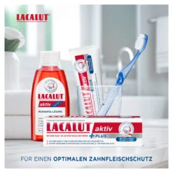 Lacalut aktiv Plus Zahncreme, 75 ml