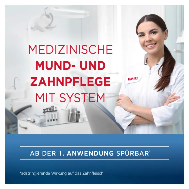 Lacalut aktiv Zahnfleischschutz & Sanftes Weiß Zahncreme, 75 ml