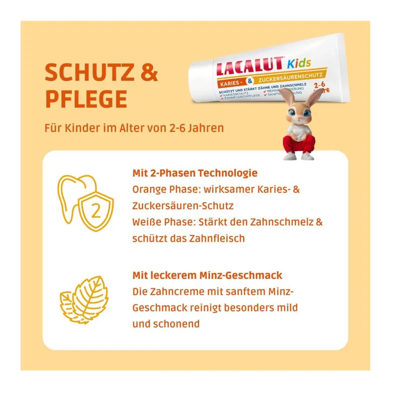 Lacalut Kids Zahncreme, 55 ml