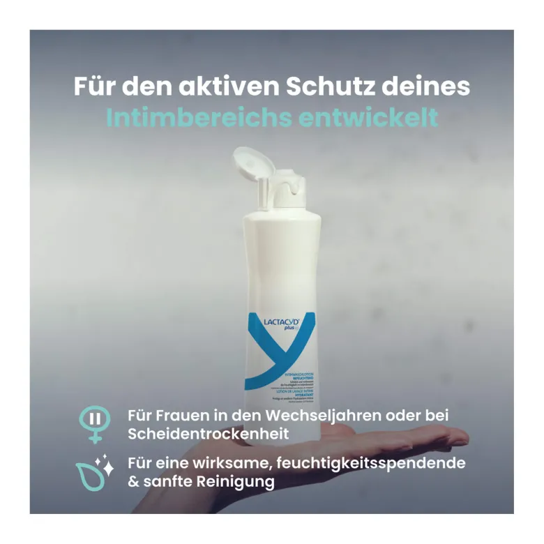 Lactacyd plus Befeuchtende Intimwaschlotion, 250 ml