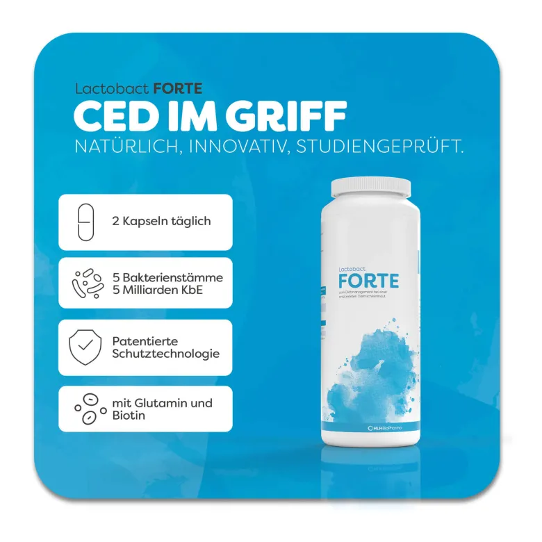 Lactobact Forte magensaftresistente Kapseln, 300 St