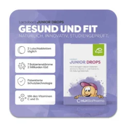 Lactobact Junior Drops, 60 St