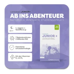 Lactobact Junior+ Monatspackung, 60 g
