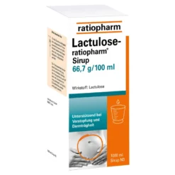 Lactulose-ratiopharm Sirup, 1000 ml