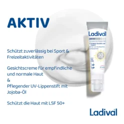 Ladival Aktiv Sonnenschutz Creme & Stift LSF 50+, 30 ml