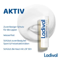 Ladival Aktiv UV-Schutzstift Lippen LSF50+, 1 St