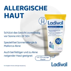 Ladival Allergische Haut Gel Gesicht LSF50+, 50 ml