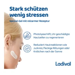 Ladival Allergische Haut Gel Gesicht LSF30, 50 ml