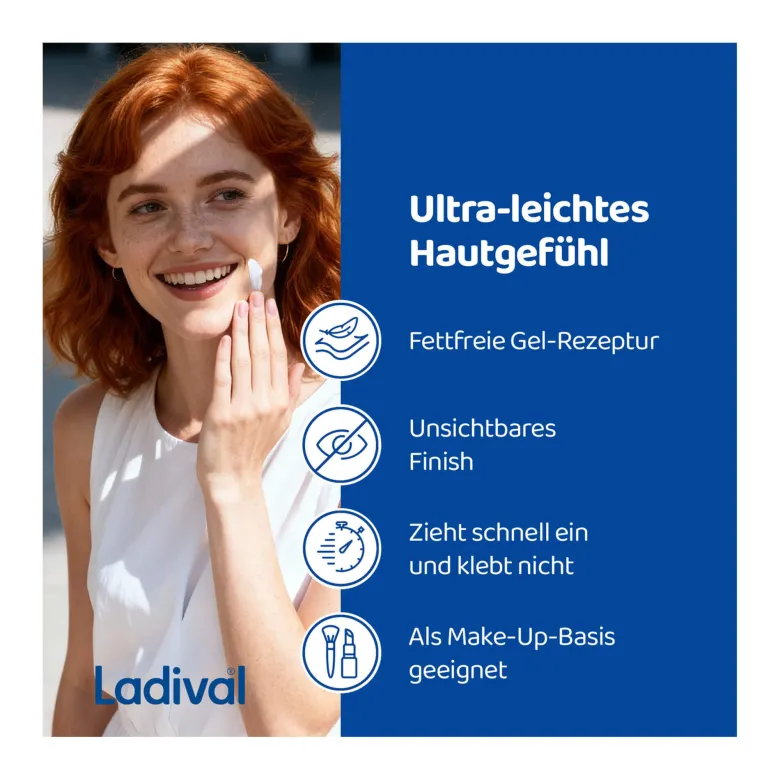 Ladival Allergische Haut Gel Gesicht LSF30, 50 ml