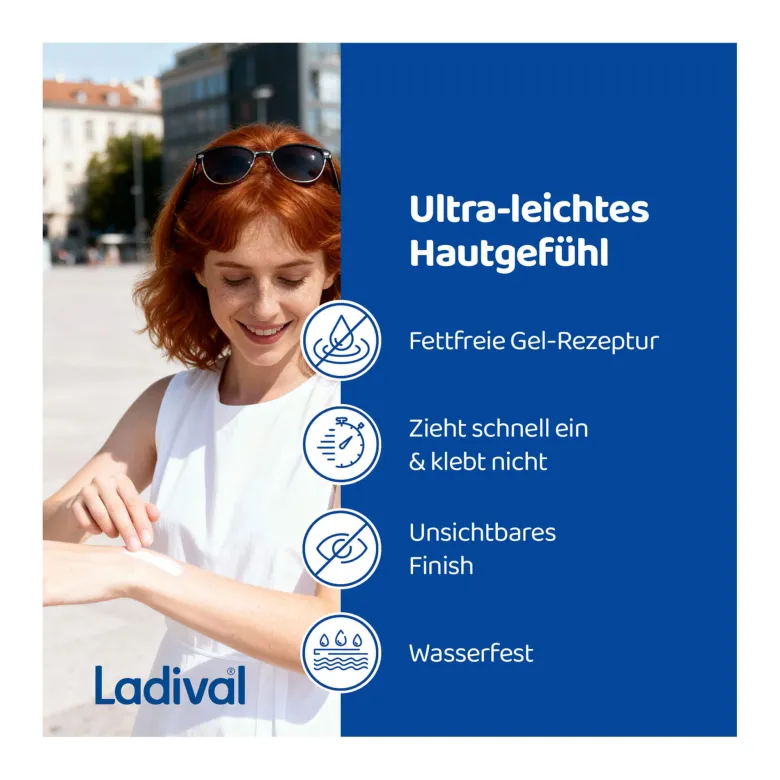 Ladival Allergische Haut Sonnenschutz-Gel LSF30, 200 ml