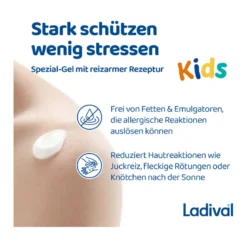 Ladival Allergische Kinderhaut Gel LSF50+, 200 ml