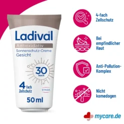Ladival Antioxidativ Creme Gesicht LSF30, 50 ml