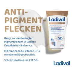 Ladival Anti-Pigmentflecken Creme Gesicht LSF50+, 50 ml
