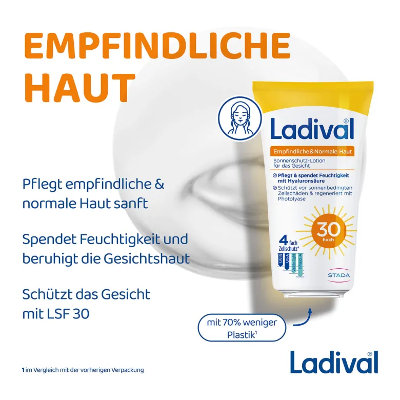 Ladival Empfindliche Haut Lotion Gesicht LSF30, 50 ml