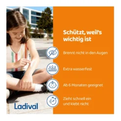 Ladival Empfindliche Kinderhaut Spray LSF50+, 150 ml