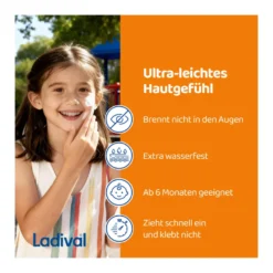 Ladival Empfindliche Kinderhaut Creme LSF50+, 50 ml