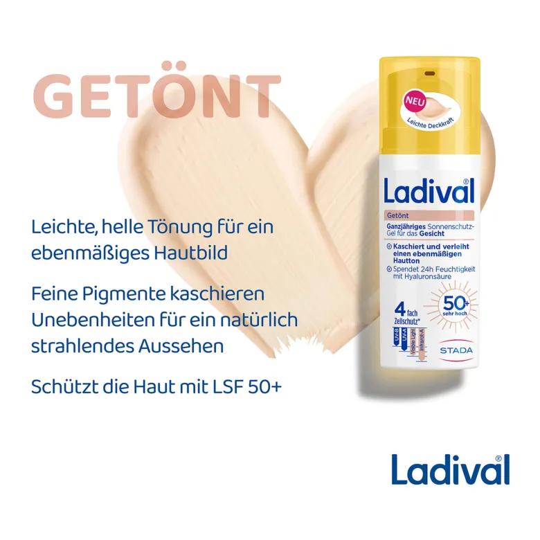 Ladival Getönt Sonnenschutz-Gel LSF50+, 50 ml