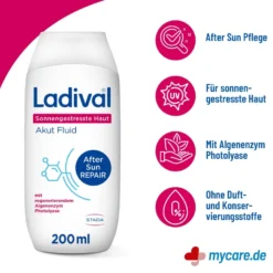 Ladival Sonnengestresste Haut Akut Fluid, 200 ml