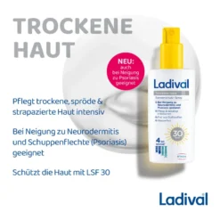 Ladival Trockene Haut Sonnenschutz-Spray LSF 30, 150 ml
