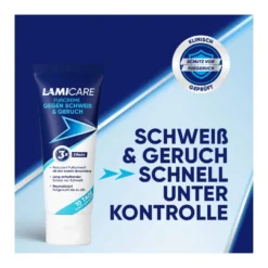 LamiCare Fußcreme gegen Schweiß & Geruch, 75 ml