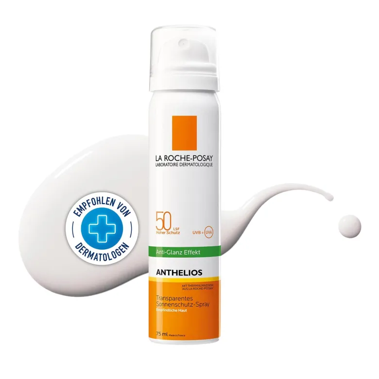 La Roche Posay Anthelios Anti-Glanz-Spray LSF 50 Sonnenspray, 75 ml