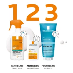 La Roche Posay Anthelios Invisible Family Spray LSF 50+, 300 ml