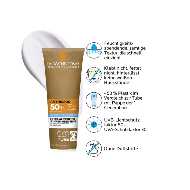 La Roche Posay Anthelios Sonnenmilch LSF 50+, 250 ml