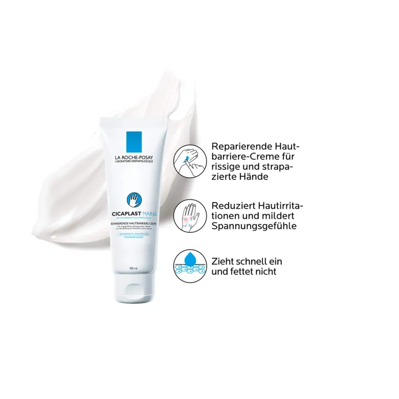 La Roche Posay Cicaplast Hände Regenerierende Creme, 100 ml