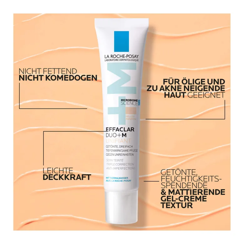 La Roche Posay Effaclar Duo+M Unifiant Creme Hell, 40 ml