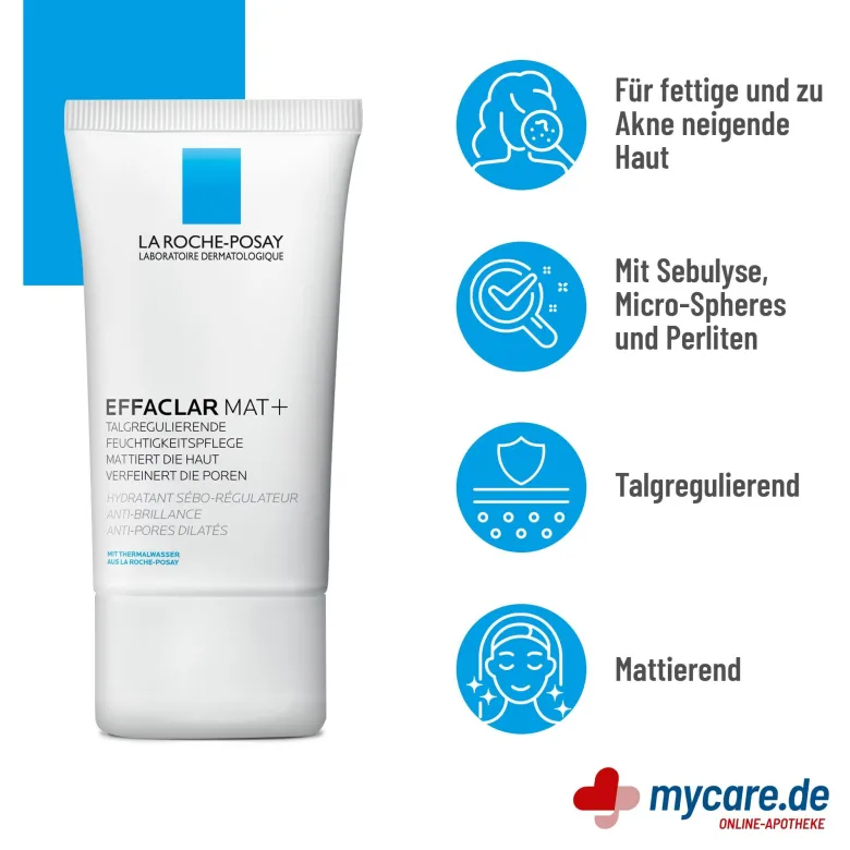 La Roche Posay Effaclar Mat Creme, 40 ml