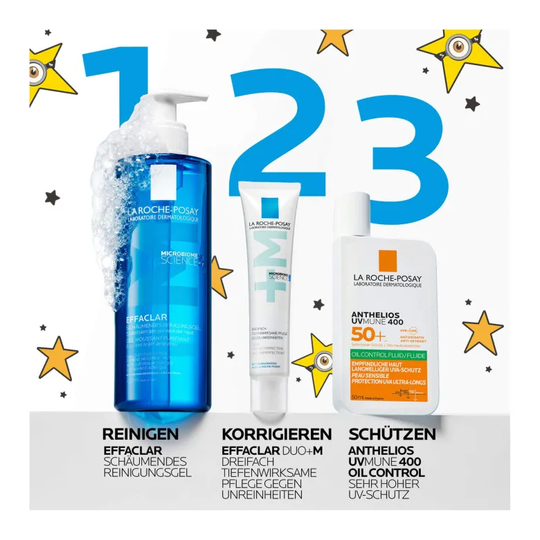La Roche Posay Effaclar Schäumendes Reinigungsgel, 400 ml