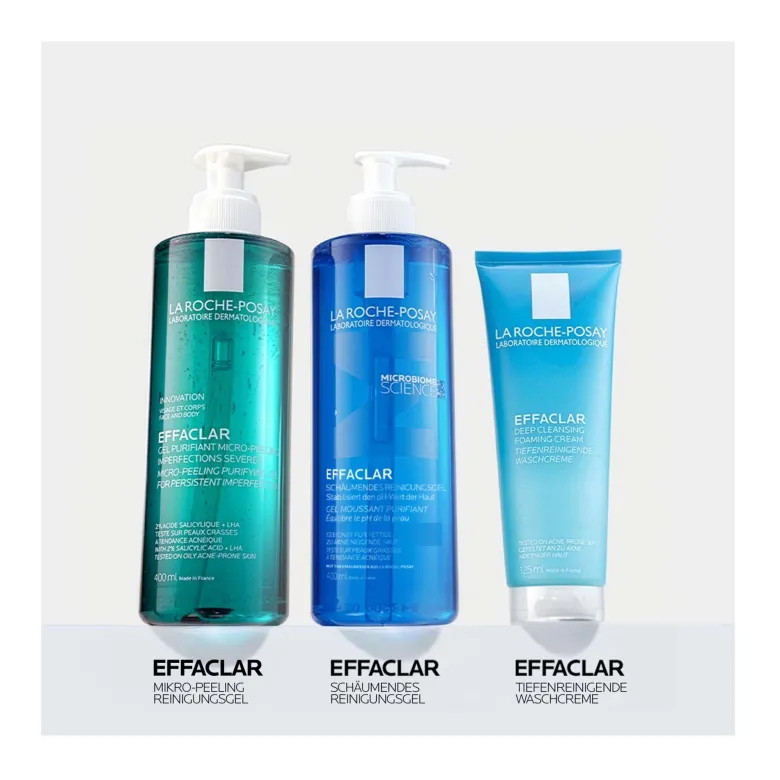 La Roche Posay Effaclar Schäumendes Reinigungsgel, 400 ml
