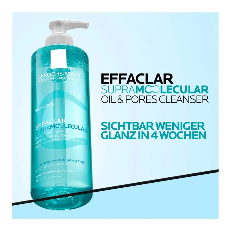 La Roche Posay Effaclar Supramolecular Care Reinigungsgel, 400 ml