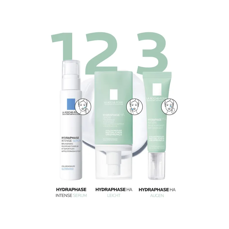 La Roche Posay Hydraphase HA Augen, Gel-Creme, 15 ml