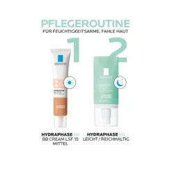 La Roche Posay Hydraphase HA BB Cream Mittel LSF 15, 40 ml