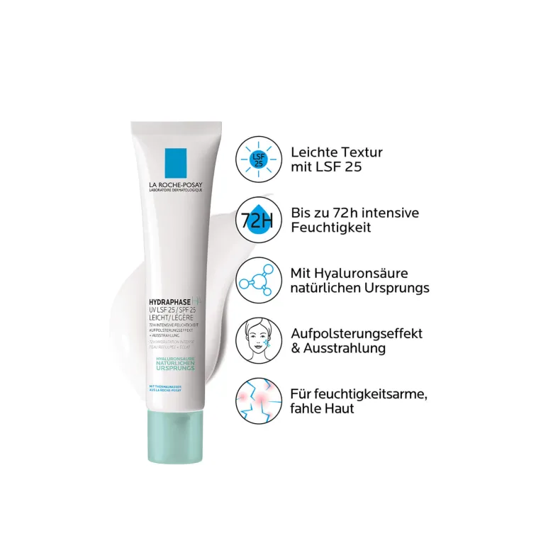 La Roche Posay Hydraphase HA UV Leicht, 40 ml