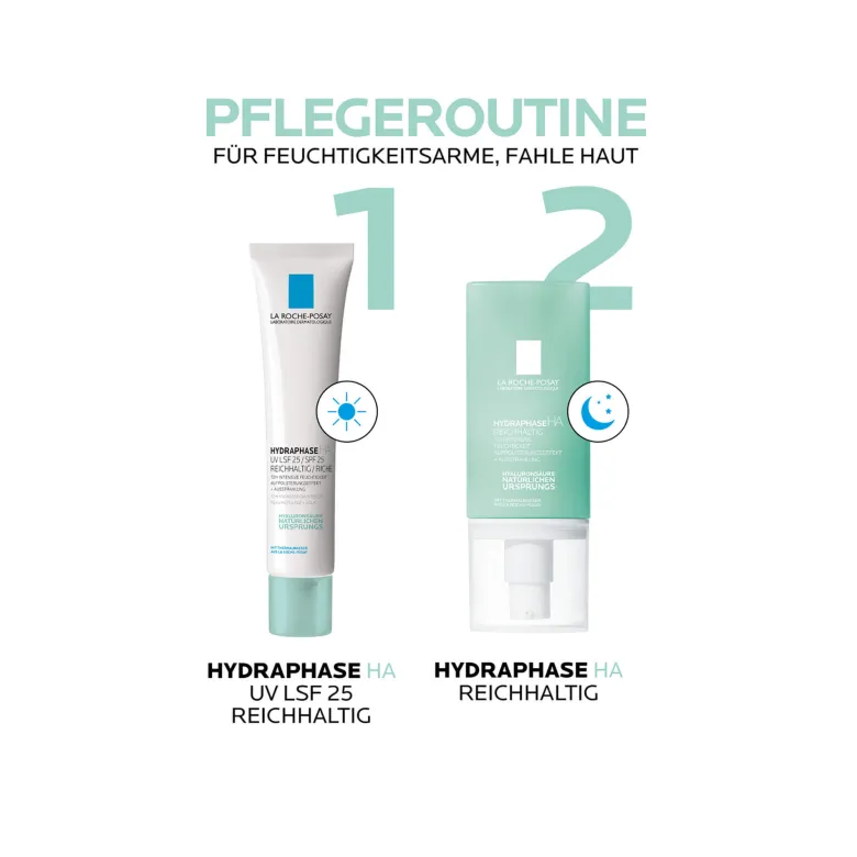 La Roche Posay Hydraphase HA UV Reichhaltige Tagescreme, 40 ml