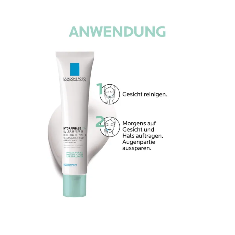 La Roche Posay Hydraphase HA UV Reichhaltige Tagescreme, 40 ml