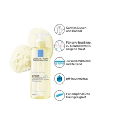 La Roche Posay Lipikar Dusch- und Badeöl AP+, 400 ml