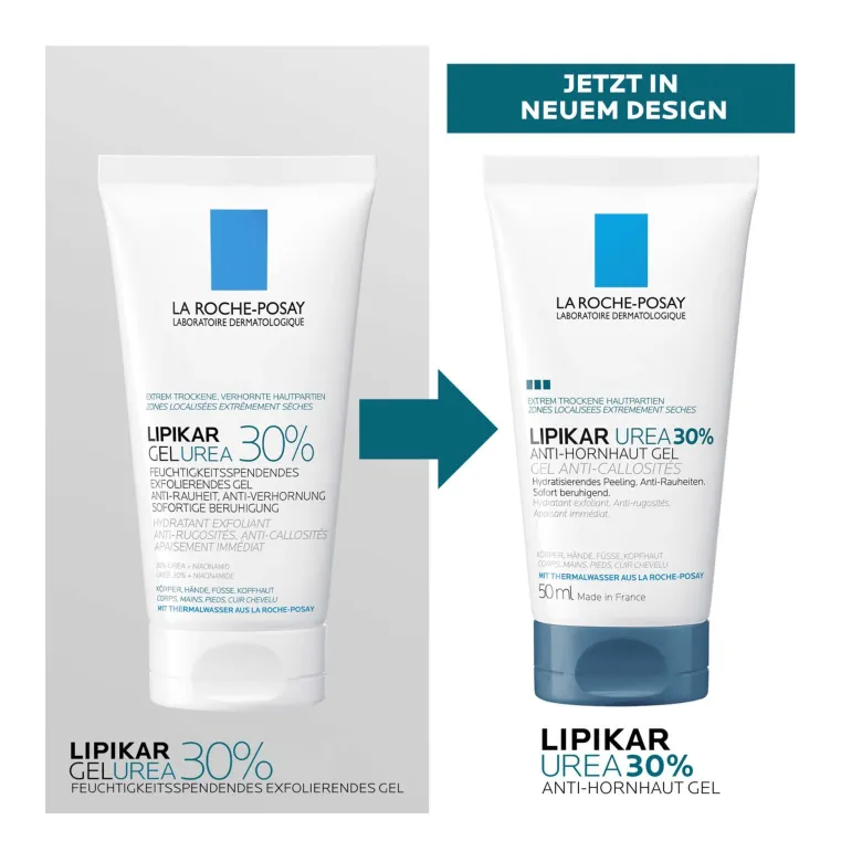La Roche Posay Lipikar Gel Urea 30 %, 50 ml