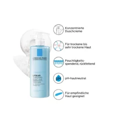 La Roche Posay Lipikar Surgras Rückfettendes Duschgel, 400 ml