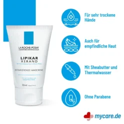 La Roche Posay Lipikar Xerand Reparierende Handcreme, 50 ml