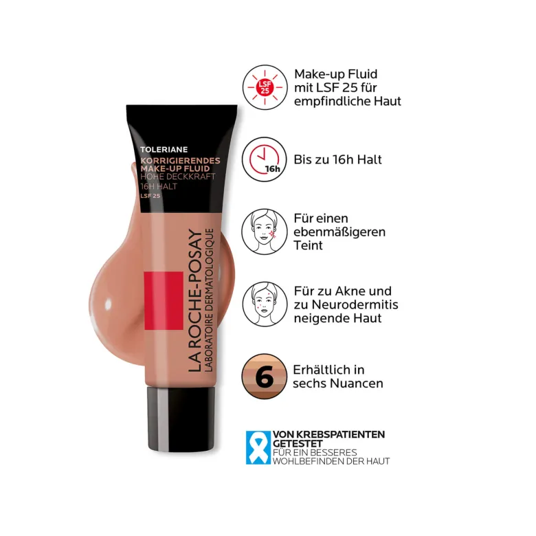 La Roche Posay Toleriane Make-up Fluid Nr. 11, 30 ml