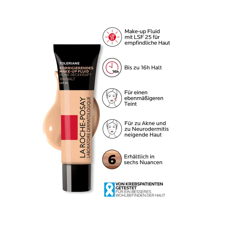 La Roche Posay Toleriane Make-up Fluid Nr. 9, 30 ml