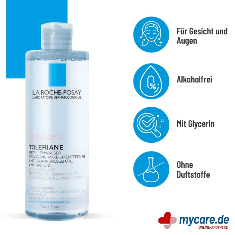 La Roche Posay Toleriane Mizellen Reinigungsfluid Ultra, 400 ml
